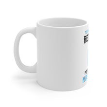 DistinctInk Glossy White Coffee / Tea Mug - To Hell with Red Wine Pour Me Moonshine