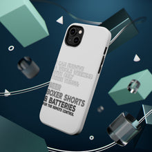 DistinctInk ToughCase for Apple iPhone, Compatible with MagSafe Charging - Can Survive with Only Beer Boxers Batteries