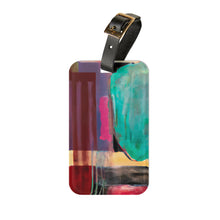 Lucille Lindstrom - Mid-Century Modern Design Printed on a Custom Luggage Tag