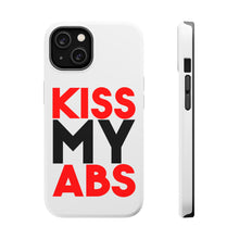 DistinctInk ToughCase for Apple iPhone, Compatible with MagSafe Charging - Kiss My Abs