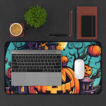 DistinctInk Desk Mat with Trick or Treat Parade Design for Halloween