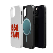 DistinctInk ToughCase for Apple iPhone, Compatible with MagSafe Charging - BBQ Stain Barbecue