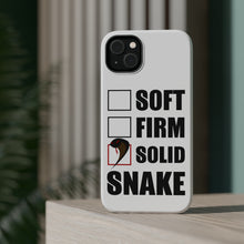 DistinctInk ToughCase for Apple iPhone, Compatible with MagSafe Charging - Soft Firm Solid Snake