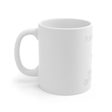 DistinctInk Glossy White Coffee / Tea Mug - Same Crap Different Day - Plumbers