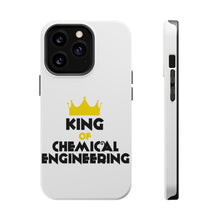 DistinctInk ToughCase for Apple iPhone, Compatible with MagSafe Charging - King of Chemical Engineering