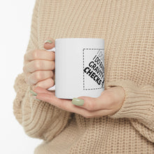 DistinctInk Glossy White Coffee / Tea Mug - I Don't Trip I Do Random Gravity Checks