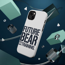 DistinctInk ToughCase for Apple iPhone, Compatible with MagSafe Charging - Future Bear in Training