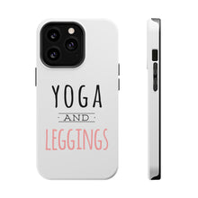 DistinctInk ToughCase for Apple iPhone, Compatible with MagSafe Charging - Yoga and Leggings