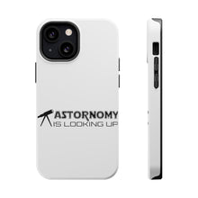 DistinctInk ToughCase for Apple iPhone, Compatible with MagSafe Charging - Astronomy is Looking Up