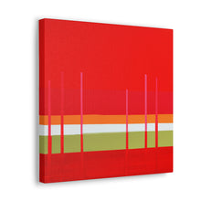 Jackson Magnolia - Mid-Century Modern Canvas Wall Art Decor