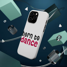 DistinctInk ToughCase for Apple iPhone, Compatible with MagSafe Charging - Born to Dance