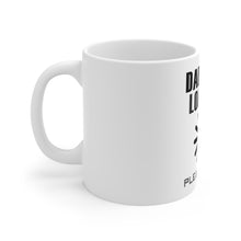 DistinctInk Glossy White Coffee / Tea Mug - Dad Joke Loading Please Wait
