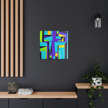 Pablo D'Azure - Mid-Century Modern Canvas Wall Art Decor
