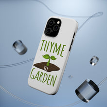 DistinctInk ToughCase for Apple iPhone, Compatible with MagSafe Charging - Thyme to Garden