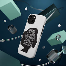 DistinctInk ToughCase for Apple iPhone, Compatible with MagSafe Charging - My Mind is Cleaner Than a Man's I Change It