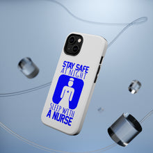 DistinctInk ToughCase for Apple iPhone, Compatible with MagSafe Charging - Stay Safe at Night Sleep With a Nurse
