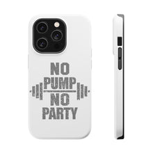 DistinctInk ToughCase for Apple iPhone, Compatible with MagSafe Charging - No Pump No Party Weights