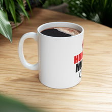 DistinctInk Glossy White Coffee / Tea Mug - Hunting Mode - ON