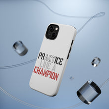 DistinctInk ToughCase for Apple iPhone, Compatible with MagSafe Charging - Practice Like a Champion