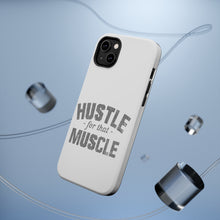 DistinctInk ToughCase for Apple iPhone, Compatible with MagSafe Charging - Hustle for that Muscle