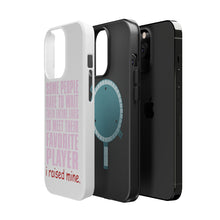 DistinctInk ToughCase for Apple iPhone, Compatible with MagSafe Charging - I Raised My Favorite Player