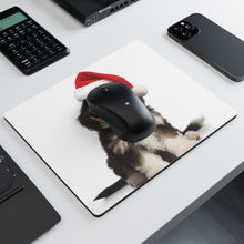 DistinctInk Mouse Pad - 1/4" Foam Rubber - Bearded Collie Puppy