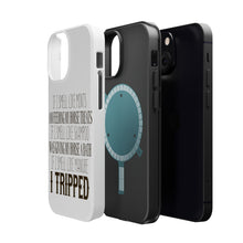 DistinctInk ToughCase for Apple iPhone, Compatible with MagSafe Charging - Smell Like Horse Treats, Shampoo, Manure