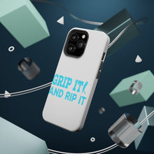 DistinctInk ToughCase for Apple iPhone, Compatible with MagSafe Charging - Golf Grip It And Rip It