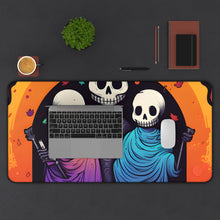 DistinctInk Desk Mat with The Paths We Choose Design for Halloween  LGBTQ+ Pride