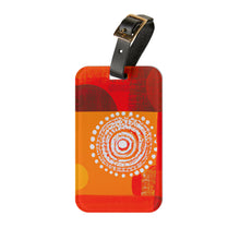 Johnny O'Connell - Mid-Century Modern Design Printed on a Custom Luggage Tag