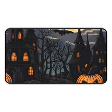 DistinctInk Desk Mat with Spooky All Hallows' Eve Design for Halloween