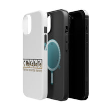 DistinctInk ToughCase for Apple iPhone, Compatible with MagSafe Charging - Chocolate The Most Essential Element