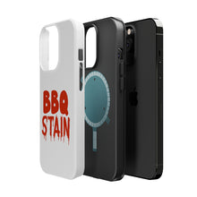 DistinctInk ToughCase for Apple iPhone, Compatible with MagSafe Charging - BBQ Stain Barbecue