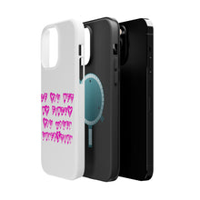 DistinctInk ToughCase for Apple iPhone, Compatible with MagSafe Charging - If You Met My Family You Would Understand