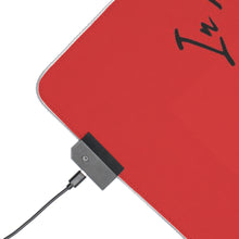 DistinctInk LED Gaming Mouse Pad with In My Football Era design