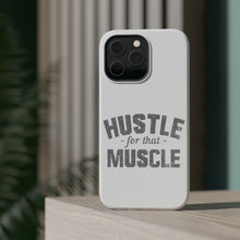 DistinctInk ToughCase for Apple iPhone, Compatible with MagSafe Charging - Hustle for that Muscle