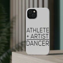 DistinctInk ToughCase for Apple iPhone, Compatible with MagSafe Charging - Athlete + Artist = Dancer