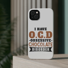 DistinctInk ToughCase for Apple iPhone, Compatible with MagSafe Charging - OCD Obsessive Chocolate Disorder