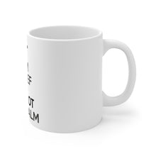 DistinctInk Glossy White Coffee / Tea Mug - I Am the Chef Cannot Keep Calm