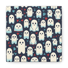 DistinctInk Canvas Wall Art with Skelephants and Ghostly Ghouls for Halloween