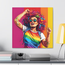 DistinctInk Canvas Wall Art with Leading a New Path for LGBTQ+ Pride