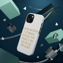 DistinctInk ToughCase for Apple iPhone, Compatible with MagSafe Charging - Drinking Driving Dangerous Guy Stole Beer
