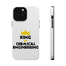DistinctInk ToughCase for Apple iPhone, Compatible with MagSafe Charging - King of Chemical Engineering