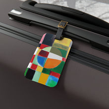 Finn Wilson - Mid-Century Modern Design Printed on a Custom Luggage Tag