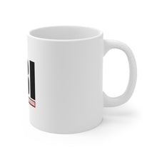 DistinctInk Glossy White Coffee / Tea Mug - FBI Fanatic Boxing Individual