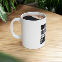 DistinctInk Glossy White Coffee / Tea Mug - Bowlers Never Die They End Up In The Gutter
