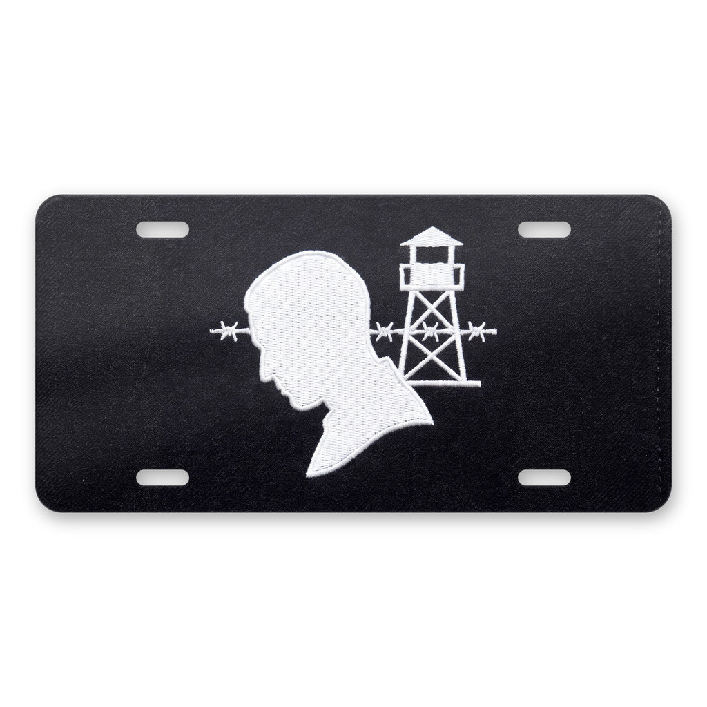 POW MIA Tribute aluminum front license plate