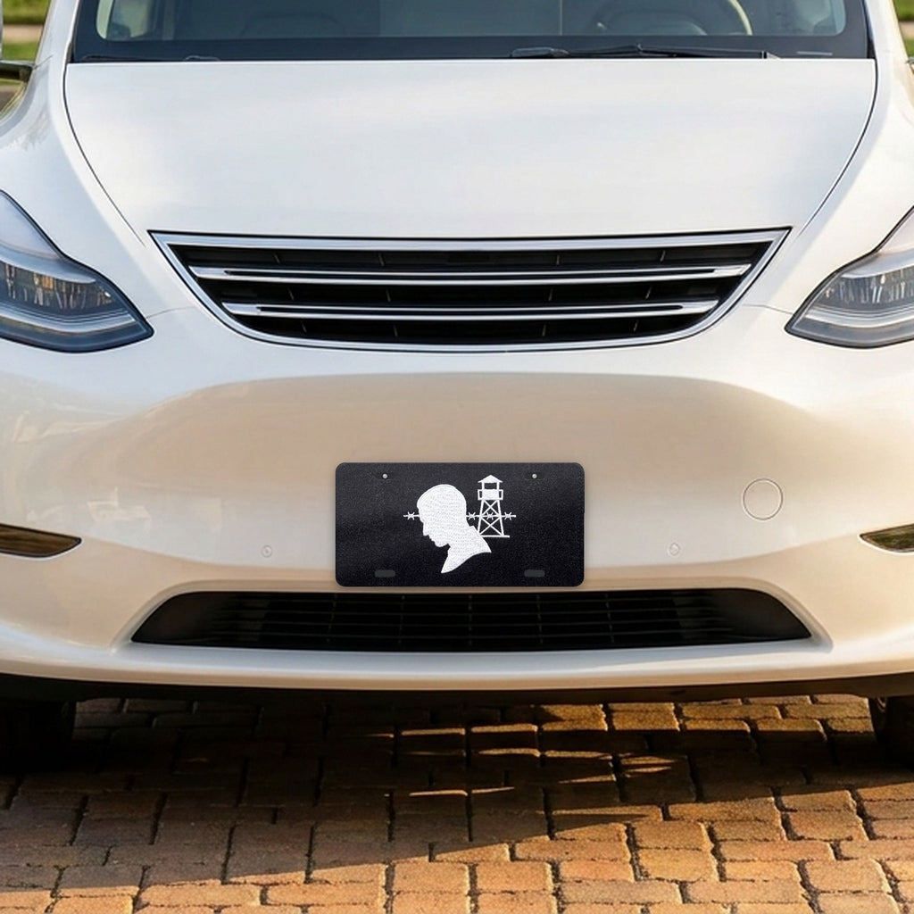 POW MIA Tribute aluminum front license plate