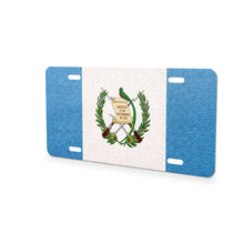 Guatemala Flag Pride aluminum front license plate