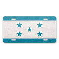 Honduras Flag Pride aluminum front license plate